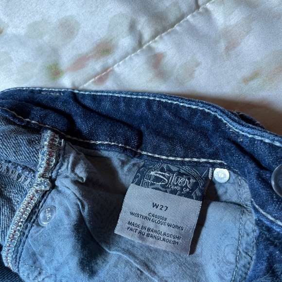 Silver Jean Co Camden Rose Short - Picture 3 of 4